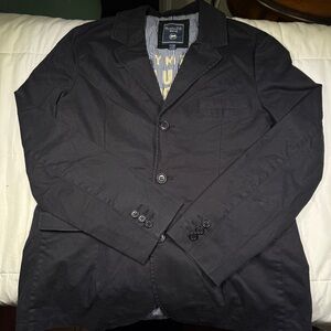 Boys Navy Blue Blazer School Party Formal Size 13-14 Massimo Dutti